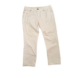 Liverpool Women's Straight Leg Pants in Cream